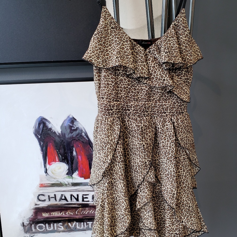 LEOPARD DRESS